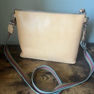 Genuine Leather Consuela Crossbody Bag